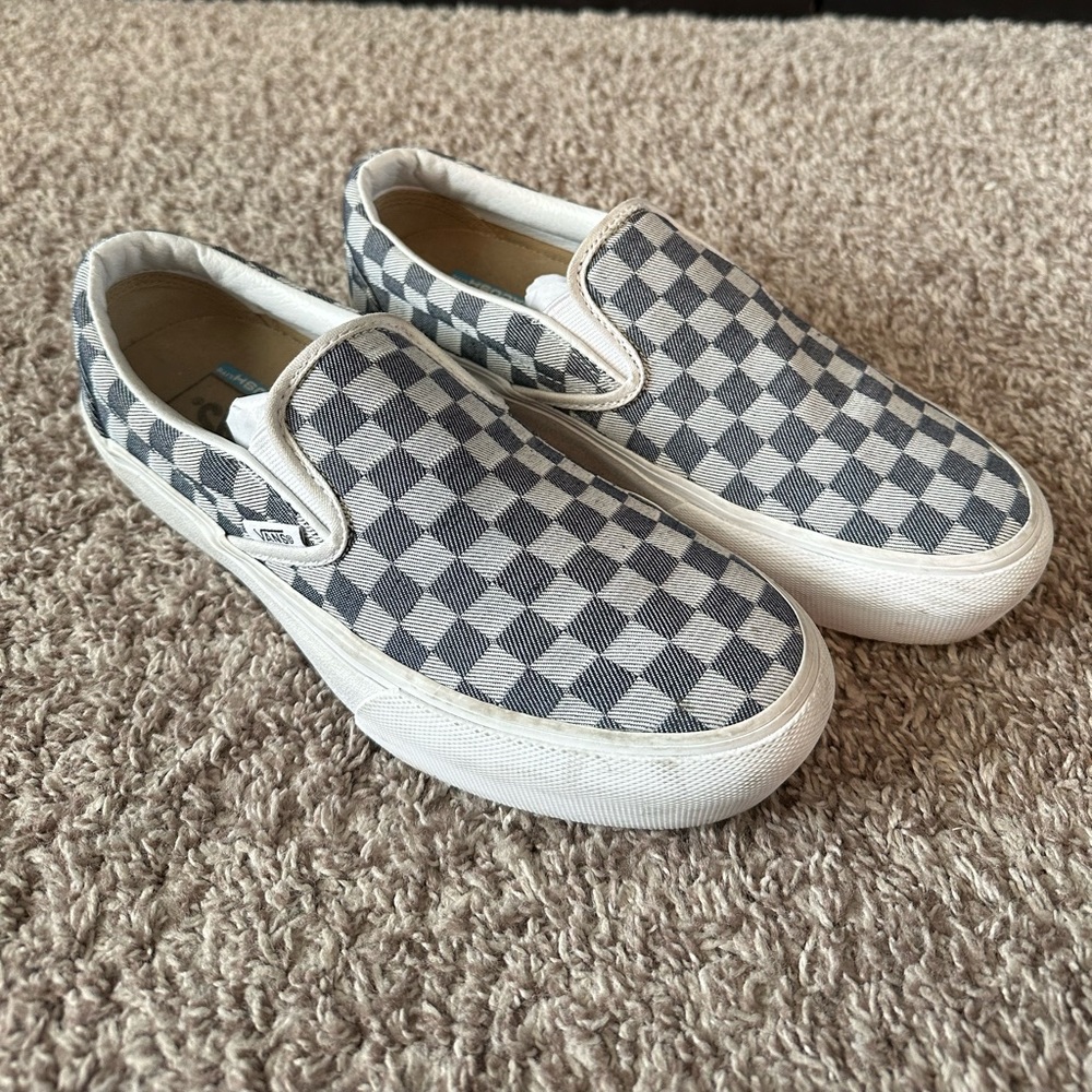 Vans platform slip ons